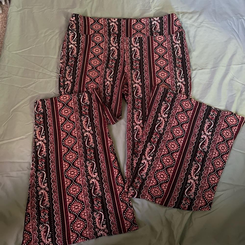 Flared leggings